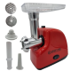 Masina electrica tocat carne MX714 de 3000W 2 site accesorii rosii Masina electrica tocat carne MX714 de 3000W 2 site accesorii rosii
