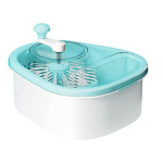 Masina manuala cu perie si manivela pentru spalarea fructelor si legumelor