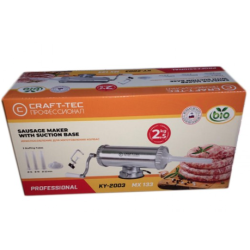 Masina pentru carnati cu VENTUZA Craft tec 2,5 KG MX133