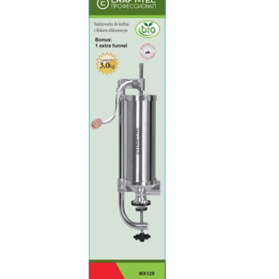 Masina pentru carnati verticala Craft tec 3kg MX129