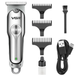Masina profesionala de tuns VGR V-071, USB, 3W, METAL