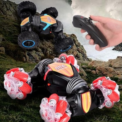 Masinuta de cascadorii cu control prin telecomanda, rotire 360