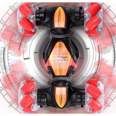 Masinuta de cascadorii cu control prin telecomanda, rotire 360