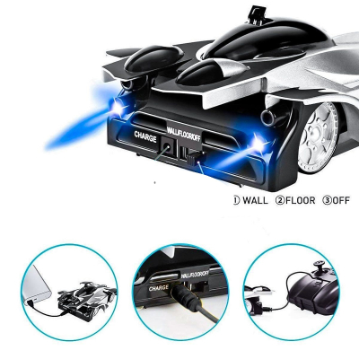 Masinuta Wall Climber BLACK antigravitationala cu Telecomanda