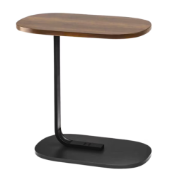 UB Masuta dreptunghiulara pentru cafea 45x60x30cm natur cu negru