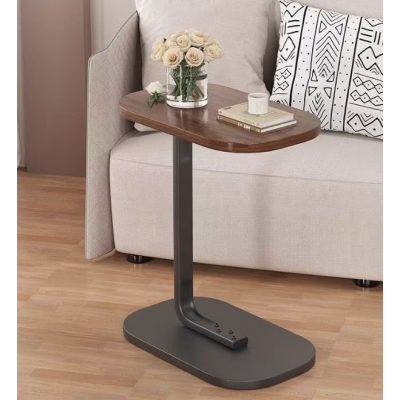 Masuta dreptunghiulara pentru cafea 45x60x30cm natur cu negru