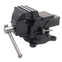 Menghina de Banc Rotativa cu Nicovala 125mm Fonta Negru Menghina de Banc Rotativa cu Nicovala 125mm Fonta Negru