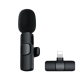 Microfon fara fir K8 tip lavaliera, conector USB tip iPhone