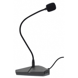 Microfon Gaming Omiredirectional Iluminat RGB Andowl QMC33