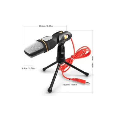 Microfon Profesional QY K222 Trepied Si Filtru