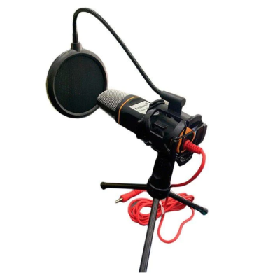 Microfon Profesional QY K222 Trepied Si Filtru