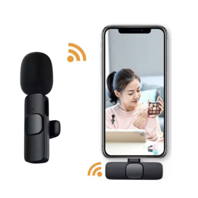 Microfon wireless K8 tip lavaliera conector USB tip C