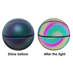 Minge Basketball Reflectiva Holografic Colorata Minge Basketball Reflectiva Holografic Colorata