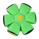 Minge interactiva Blast Ball in forma de Disc cu lumini VERDE