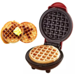 Mini aparat de facut gofre/vafe putere 350W