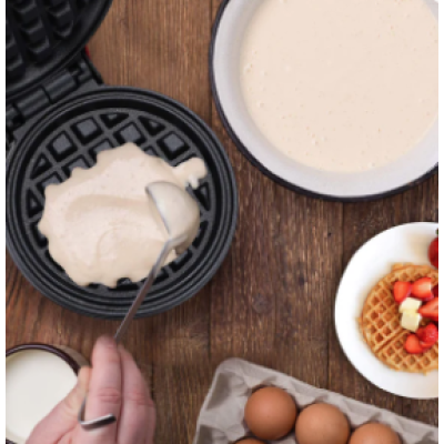 Mini aparat de facut gofre/vafe putere 350W