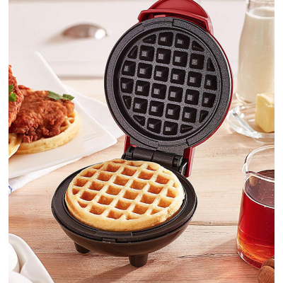 Mini aparat de facut gofre/vafe putere 350W