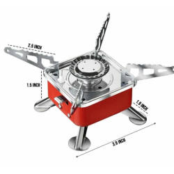 Mini Aragaz pentru camping portabil pliabil 113 x 113 x 95 cm aprindere piezo