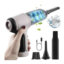 Mini aspirator portabil 2000mAh pentru acasa si masina fara fir 3 IN 1