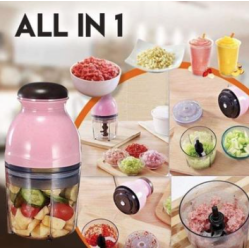 Mini blender multifunctional otel inoxidabil Roz