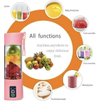 Mini blender portabil alimentare prin USB electric colorat