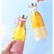 Mini blender portabil smoothie si shake incarcare usb 6 lame otel Inoxidabil 380 ml