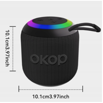 Mini Boxa bluetooth fara fir portabila KP 549 rotunda 5W