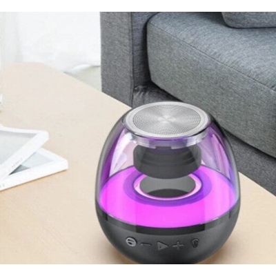 Mini boxa portabila cu extra bass RGB sunet 360 HD bluetooth Q YXB150