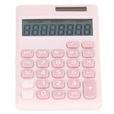 Mini calculator de birou PN 320 cu incarcare solara