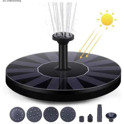 Mini Fantana de apa cu panou solar