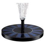 Mini fantana solara plutitoare pentru apa cu cinci capete