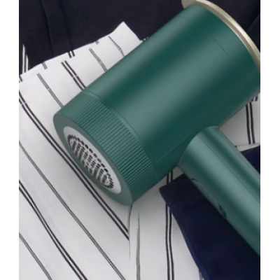 Mini Fier de Calcat si Aparat de Curatat Scame 2 in 1 VERDE