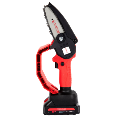 Mini Fierastrau lant 4'' CRAFT TEC 2 acumulatori 48W ROSU MX566