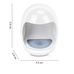 Mini lampa UV LED AO78041 manichiura 6W 3LED USB