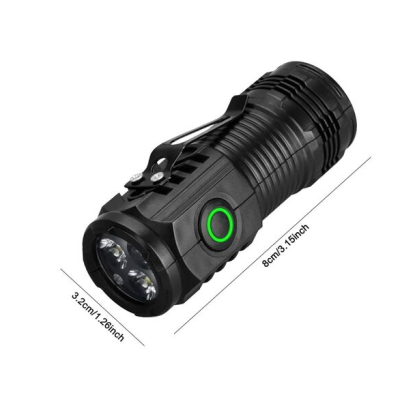 Mini lanterna de mana puternica cu 3 LED