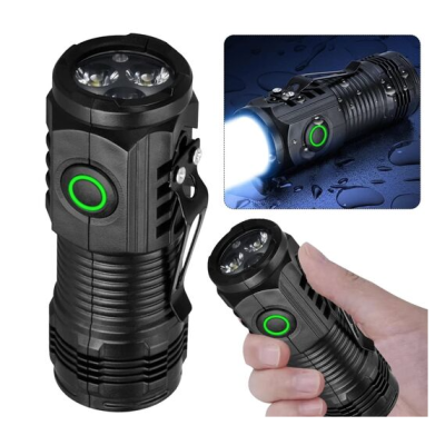 Mini lanterna de mana puternica cu 3 LED