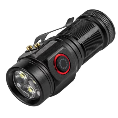 Mini lanterna de mana W5182 puternica cu 3 LED