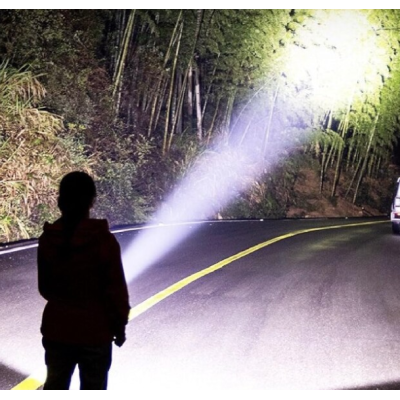 Mini lanterna de mana W5182 puternica cu 3 LED