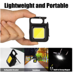 Mini lanterna portabila 800 lumeni cu baza magnetica