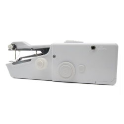 Mini Masina de cusut portabila Plastic/Metal pe Baterii Alba