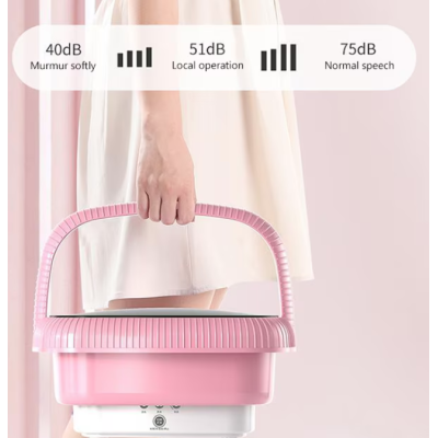 Mini Masina de spalat rufe portabila si pliabila 6.5 L