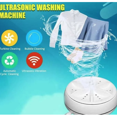 Mini masina de spalat universala pentru rufe si vesela cu ultrasunete portabil