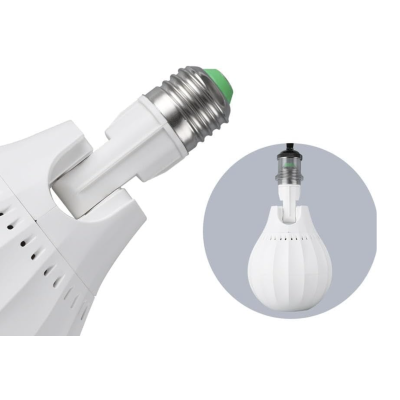 Mini Proiector LED pentru Craciun in forma de Bec cu Soclu E27 4W Ajustabil