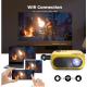 Mini proiector portabil HD 1080P  sunet surround 360 de grade Videoproiector Home Cinema