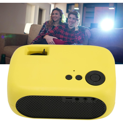 Mini proiector portabil HD 1080P  sunet surround 360 de grade Videoproiector Home Cinema