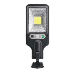 Mini proiector solar de gradina cu LED COB si senzor miscare OFF Mini proiector solar de gradina cu LED COB si senzor miscare OFF