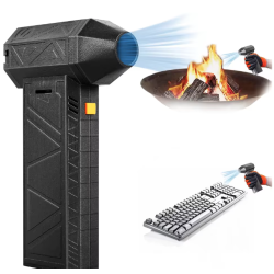 Mini Suflanta aer portabila Violent fan indicator baterie turbo fan 130000 RPM 4 trepte de putere