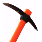 Mini tarnacop puternic cu maner din fibra de sticla cauciucat