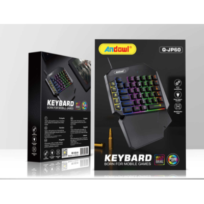Mini Tastatura Gaming cu iluminare RGB Q JP60