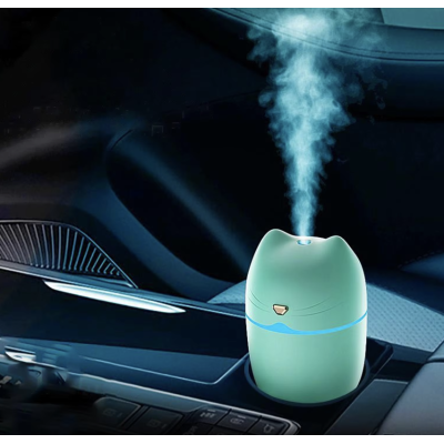 Mini umidificator 260 ml urechi de pisica cu design mic RD E383 2 moduri pulverizare